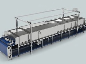 Бланшировочно-охладительная установка для варки риса